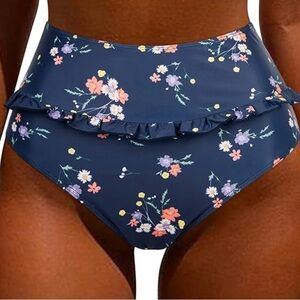 High Waisted Bikini Bottoms Size S